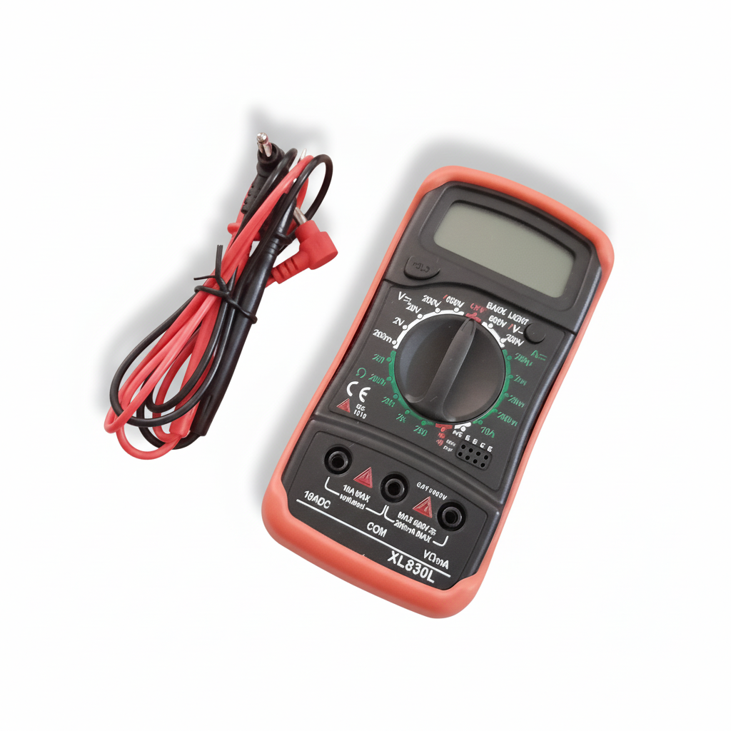 Multimeter | Digital | 2000 Counts | LCD Backlight | XL830L